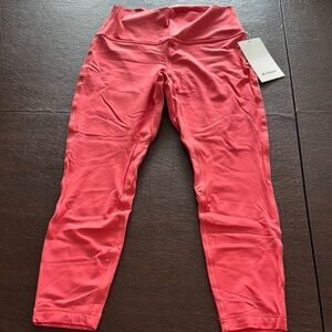 Lululemon Pink High-Rise Leggings